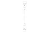 Strömkabel (extern) - Bachmann - power extension cable - IEC 60320 C20 to IEC 60320 C19 - 1 m - 356.1733