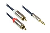Ljudkabel - Alcasa electronik Good Connections High-Quality audio cable - 2 m - GC-M0059