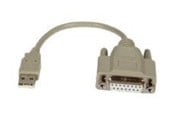 Övriga kablar - EFB NORDIC EFB-Elektronik - joystick adapter - USB to 15 pin D-Sub (DB-15) - 20 cm - K5306.020V2