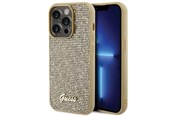 Mobile - Covers & Cases - GUESS Disco Metal Script case for iPhone 15 Pro - gold - 3666339173593