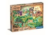 Pusselspel - Clementoni Puzzle Story Maps - Snow White 1000 pieces 2D Pussel - 39815