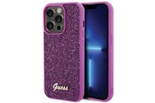 Mobile - Covers & Cases - GUESS Disco Metal Script case for iPhone 15 Pro - pink - 3666339173739