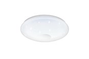 Lampor - EGLO VOLTAGO 2 plafond Ø38 cm inkl. fjärrkontroll, vit m/kristalleffekt - 95972