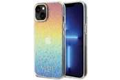 Mobile - Covers & Cases - GUESS IML Faceted Mirror Disco Iridescent case for iPhone 15 - multicolored - 3666339172312