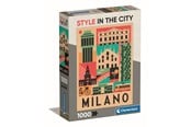 Pusselspel - Clementoni Puzzle HQC Style in the City - Milan 1000 pieces 2D Pussel - 39842