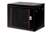 Rack chassis - Roline Basic Plus - cabinet - 600x450 BxT - 9U - 26.21.0284