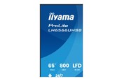 Digital skyltning & Hotell - iiyama ProLite LH6566UHSB-B1AG 64.5" Class (65" viewable) LCD flat panel display - 4K - for digital signage - LH6566UHSB-B1AG