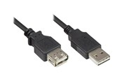 USB-kabel - Alcasa electronik Good Connections EASY - USB extension cable - USB to USB - 1 m - 2511-EU01