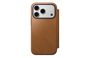 Mobile - Covers & Cases - Nomad Modern Leather Folio - english tan - iPhone 18 Pro/17 Pro - NM009063858