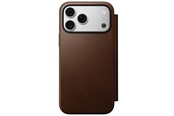 Mobile - Covers & Cases - Nomad Modern Leather Folio - brown - iPhone 18 Pro Max/17 Pro Max - NM009025858