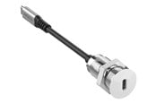 USB-kabel - Vivolink - USB-C cable - USB-C to USB-C - 30 cm - PROUSBCMF0.3SOCKET-W