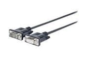 Parallel-seriel-kabel - Vivolink Pro - serial cable - DB-9 to DB-9 - 1.5 m - PRORS1.5