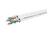 Nätverkskabel - Lanview Dual bulk cable - 305 m - white - Vit - 305m - LVN122163