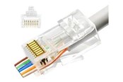 Nätverkskabel - Lanview network connector - Genomskinlig - LVN125306