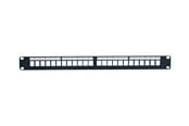 Nätverks tillbehör - Lanview patch panel - 1U - 19" - shielded - LVN127603