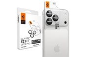 Mobiltelefontillbehör-Skyddsfilm - Spigen Glass tR EZ Fit Optik Pro 2 Pack - dark gray - iPhone 18 Pro Max/18 Pro - AGL12043