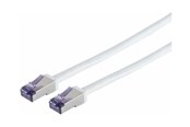 Nätverkskabel - Lanview patch cable - 20 m - white - Vit - 20m - LVN-CAT6A-FLEX-20MWH