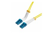 Nätverkskabel - Lanview Bendable patch cable - 1 m - yellow - Gul - 1m - LVO231406-FLEX
