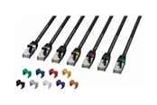 Nätverkskabel - Lanview SmartClick network cable - 5 m - black - Svart - 5m - LV-SFTP6A05B