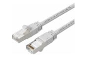 Nätverkskabel - Lanview SmartClick network cable - 7.5 m - white - Vit - 7.5m - LV-SFTP6A075W