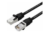 Nätverkskabel - Lanview SmartClick network cable - 15 m - black - Svart - 15m - LV-SFTP6A15B