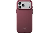Mobile - Covers & Cases - PITAKA Summa Case Argyle - Burgundy - iPhone 18 Pro Max/17 Pro Max - KI1805SPM