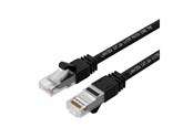 Nätverkskabel - Lanview SmartClick network cable - 7.5 m - black - Svart - 7.5m - LV-UTP6A075B