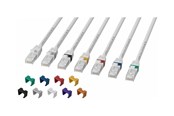Nätverkskabel - Lanview SmartClick network cable - 10 m - white - Vit - 10m - LV-UTP6A10W