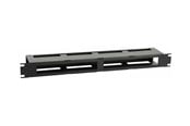 Rack chassis - Lanview by Logon - rack R-type cable organiser - with cover - 1U - RAO420BL