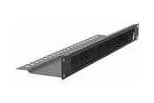 Rack chassis - Lanview by Logon - rack cable organiser - L bent brushed - 1U - RAO210BL