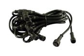 Strömkabel (extern) - ALLNET Synergy 21 - power extension cable - 4-pin XLR to 4-pin XLR - 3 m - S21-Led-L00057