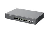 Switch - Grandstream GWN7721P Layer 2 Lite Managed 8-Port 2.5 Gigabit / 2x 10 Gigabit SFP+ / PoE+ 30W Per Port Total Max 130W - GWN7721P