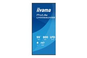 Digital skyltning & Hotell - iiyama ProLite LH5566UHSB-B1AG 54.6" Class (55" viewable) LCD flat panel display - 4K - for digital signage - LH5566UHSB-B1AG