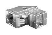 Nätverks tillbehör - METZ BTR IT CONNECT E-DAT modul coupler 8(8) 90° Cat.6 - 1309A1-I