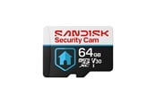 Flashram & USB Flash Drives - SANDISK Security Cam microSD - 100MB/s - 64GB - SDSQSNR-064G-GN6IN