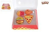 Små presenter till barn - Trend Toys Take Away Squishy Fast Food 4pcs 3.5cm - 201103