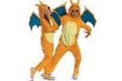 Outfits & kostymer - Jakks DISGUISE Charizard Hooded Jumpsuit Classic Size M - 700505