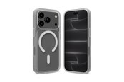 Mobile - Covers & Cases - CRONG Hybrid MATTE Magnetic case with MagSafe for iPhone 18 Pro / iPhone 17 Pro - White - CRGHMMIP1863PWHT