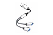 USB-kabel - MicroConnect - USB cable - USB to USB - 28 cm - MC-USBA-AFAF