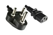 Strömkabel (intern) - MicroConnect - power cable - Type M to power IEC 60320 C13 - 1.8 m - MC-SAFBC-C13018
