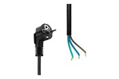 Strömkabel (intern) - MicroConnect - power cable - Type F/E to open end - 10 m - MC-PE010SCHB-OE