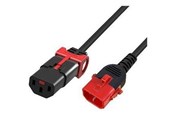 Strömkabel (intern) - MicroConnect - power cable - power IEC 60320 C13 to IEC 60320 C14 - 50 cm - MC-DUALC13C14S-0.5