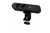 Strömkabel (extern) - MicroConnect - power strip - 30 Watt - MC-MDPS-FR2-30W
