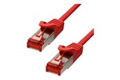 Nätverkskabel - ProXtend patch cable - 15 m - red - Röd - 15m - 6FUTP-15R