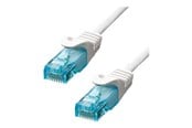Nätverkskabel - ProXtend patch cable - 7 m - white - Vit - 7m - 6AUTP-07W