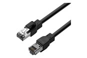 Nätverkskabel - Lanview patch cable - 5 m - black - Svart - LVN605SOUT