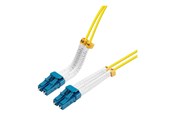 Nätverkskabel - Lanview network cable - 2 m - yellow - Gul - 2m - LVO231407-FLEX