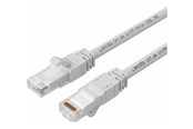 Nätverkskabel - Lanview SmartClick network cable - 15 m - white - Vit - 15m - LV-UTP6A15W