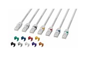 Nätverkskabel - Lanview SmartClick network cable - 30 m - white - Vit - 30m - LV-UTP6A30W