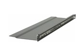 Rack chassis - Lanview by Logon - rack cable organiser - L bent brushed - 0.5U - RAO215BL